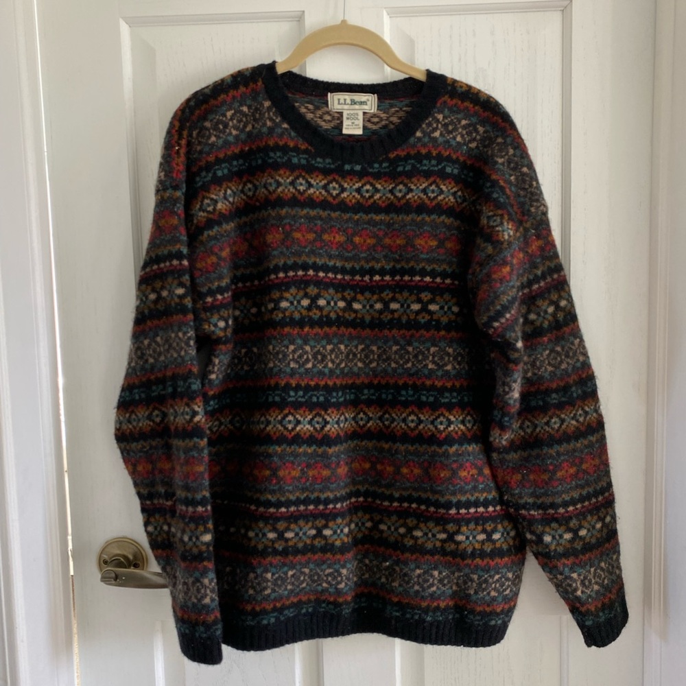 L.L. Bean Wool Crewneck Sweater